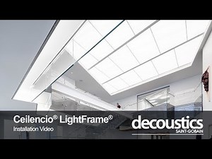 Decoustics Ceilencio® LightFrame® Installation Video