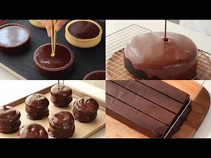 Satisfying Relaxing Video|Chocolate Cream Pie|Asmr|Tiktok