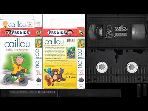 Caillou - Caillou the Explorer (2001, VHS, USA) - Original Warner Home Video Print - (VHS Tape Rip)