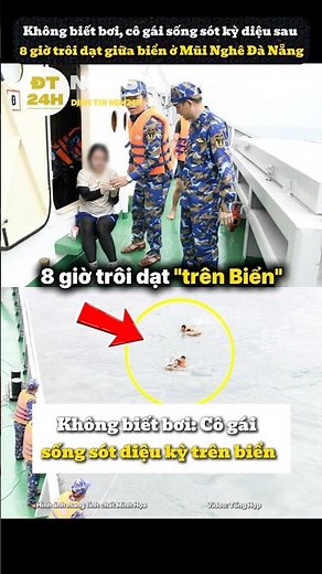 Unable to Swim: Girl Miraculously Survives 8 Hours Drifting at Sea