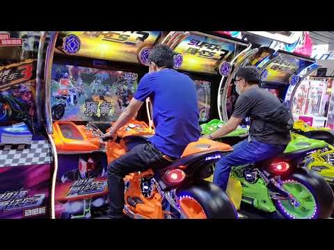 Super Bikes 3 Motorcycle Racing Arcade Game Machine Motion Version