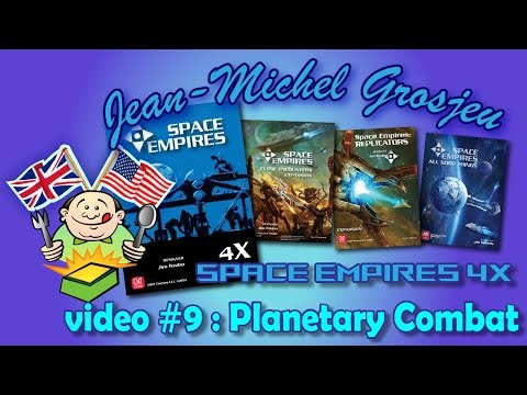 Space Empires, video #9 : Planetary combat