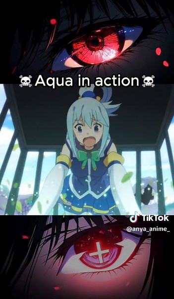 Aqua 😆😆😆 #anime