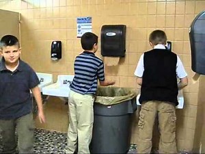 pbis bathroom day 3 finished