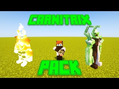 Minecraft Ben 10 mod carnitrix pack