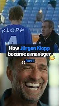 How Jurgen Klopp ACCIDENTALLY began his managerial career ⏪😅🇩🇪 #Klopp #JurgenKlopp #DFB #Liverpool