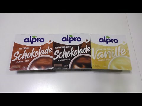 alpro Desserts (Vanilla, Chocolate)