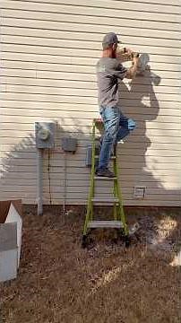 DirectVent Water Heater VENT INSTALL #plumbing #plumber #waterheater #vent #diy #howto #asmr #shorts