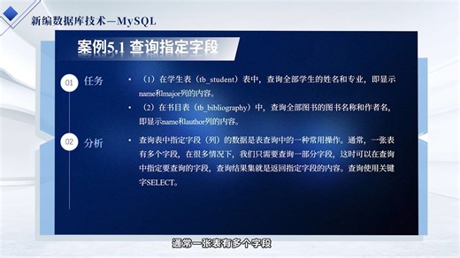 5.3-案例5.1 查询指定字段