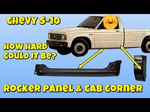 S5 E28. Our '89 Chevy S-10 gets new rocker panels and cab corners... how hard could it be?