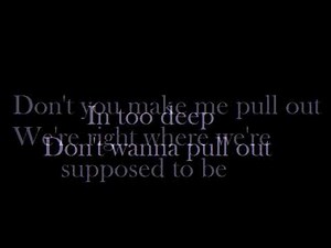 Dvsn-Too Deep (lyrics)