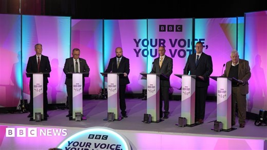 Caerphilly by-election candidates clash over immigration and the NHS in TV debate