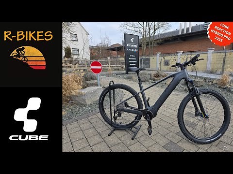 E-Bikes 2025 CUBE Reaction Hybrid Pro 800 metallicgrey´n´black WALK-AROUND REVIEW
