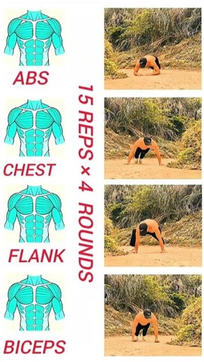 💀 This Outdoor Push-Up Circuit Builds An Eight-Pack 🔥