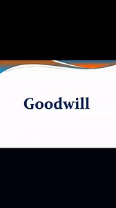GOODWILL #financialaccounting FINANCIAL ACCOUNTING | Financial Accounting