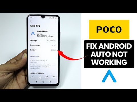 Any Poco Phone: Fix Android Auto Not Working Issue
