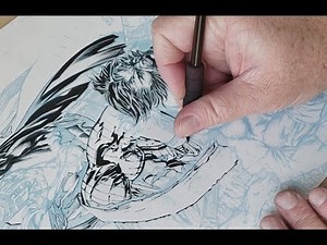 INKTOBER- INKING DAVID FINCH AGE OF APOCALYPSE