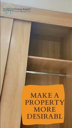 Start to Finish: Installing a Stylish New Wardrobe | How to Install a Wardrobe in Easy Steps #shorts