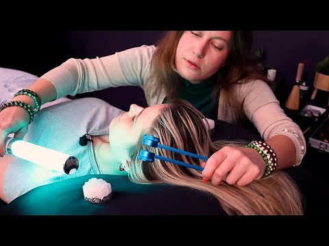 [ASMR] Deep Sleep Light & Crystal Healing Reiki Roleplay