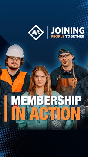 AWS Membership in action: people, standards, and progress. Align with the standards-setter to gain credibility, real connections, skills that stick, and career momentum. ➡️ Explore membership: https://pulse.ly/kqogt4h5hv | American Welding Society