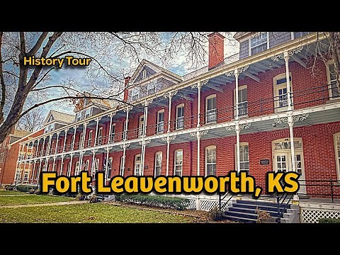 Tour of Historic Fort Leavenworth KS | America’s Oldest Army Post on the Frontier
