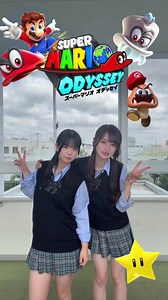 オデッセイずっとやってた🌟 3日かけて撮り直しなんで笑笑 @ゆら #マリオ #jk #千早 #fyp