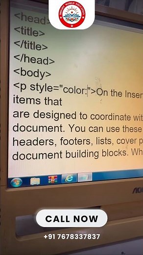How to Change Text Color in HTML Using CSS