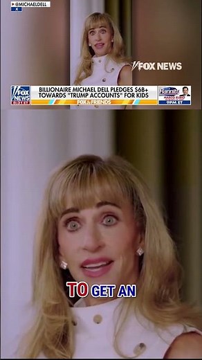 BILLIONAIRES throw their support behind 'Trump accounts' to jumpstart savings #shorts #foxnews