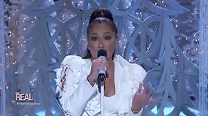 Today on #TheReal, Adrienne performs “The Gift” from her album, #NewTradiciones! | The Real