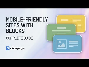 Design Mobile-Friendly Sites with Blocks (Sections): The COMPLETE Guide