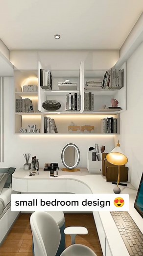 Small Bedroom with Bathroom Design Ideas