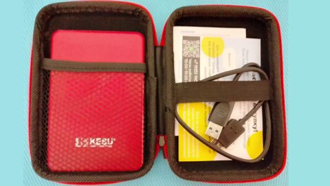 EVA Carrying Case for Portable External Hard Drive Toshiba Canvio Basics Seagate Expansion WD Elements