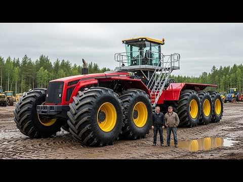 55 Modern Agriculture Machines Operating at Peak Efficiency