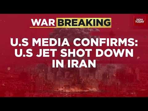 US Media Confirms 'F-15E Jet Downed'; IRGC Claims Pilot Capture As American Rescue Mission Fails