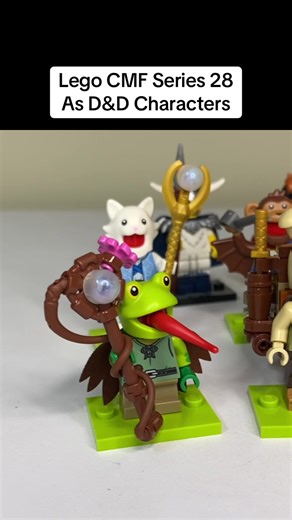 Create D&D Characters with Lego CMF Series 28