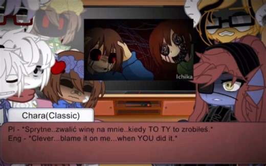 UNDERTALE REACT to SANS and FRISK