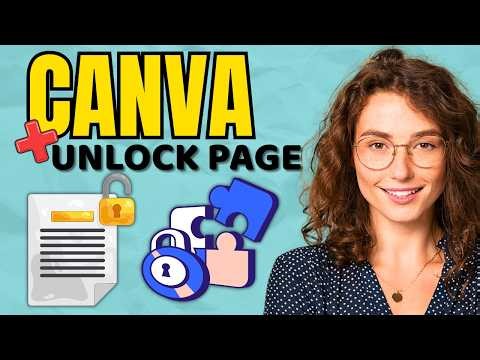 How To Unlock A Page On Canva | Edit Locked Designs (2026)