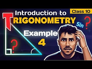 Class 10 Maths | Chapter 8 | Example 4 | Introduction To Trigonometry | NEW NCERT