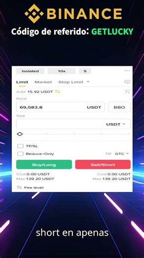 Gané 100만원 en UNFI short usando Binance