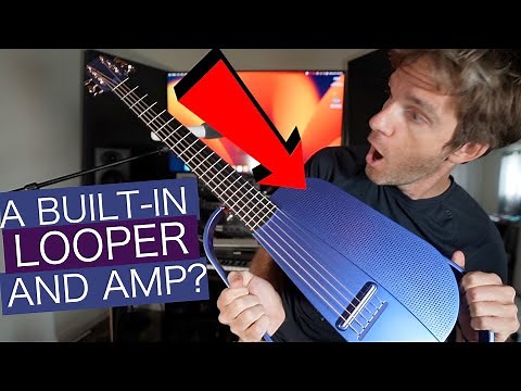 Checking Out an Incredible New Smart Guitar - The Enya NexG2