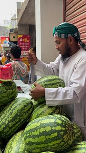 24M views · 482K reactions | Satisfying Watermelon Cutting - Bengali Street Food  #reelsvideo #reelsviral #reels #foodlover #viral #tranding #streetfood #foodie | Street Food Show | Facebook