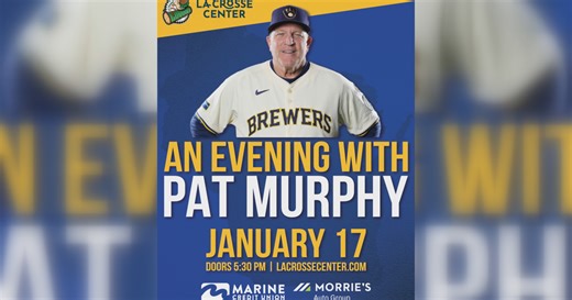 La Crosse Center and Loggers host "An Evening with Pat Murphy" in Janurary