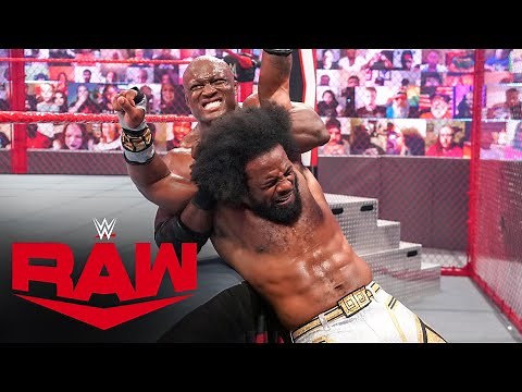 Xavier Woods vs. Bobby Lashley – Hell in a Cell Match: Raw, June 21, 2021