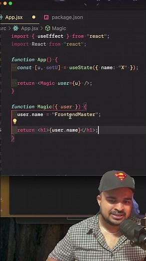 React Interview Question by Frontend Master || #javascript #webdev #reactjs