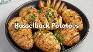 25K views · 219 reactions | Crispy edges, creamy centres - Hasselback Potatoes are the ultimate side dish. Made with smooth and flavourful Carisma Potatoes, these golden beauties are guaranteed to steal the show at dinner. Find the recipe: https://www.goodchefbadchef.com.au/recipes/hasselback-potatoes | Good Chef Bad Chef | Facebook