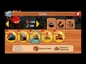 Angry Birds Epic Red Bird Master Class Skill List