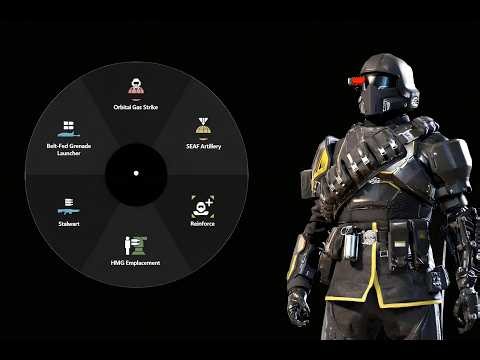[Helldivers 2] Radial Stratagem Menu | Preview