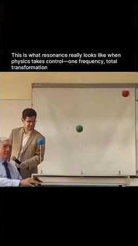 What is resonance? #science #maths #physics