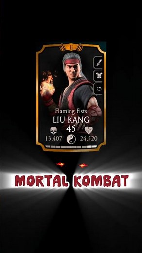 Liu Kang Signature Moves I II III 🔥 #MortalKombat #LiuKang