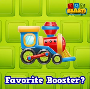 1.3K views · 211 reactions | Boosters help you complete levels easily!  Which one is your fav booster in Toy Blast?  Train, vacuum, bucket, drill, or paintbrush? ‍♀️ | Toy Blast | Facebook